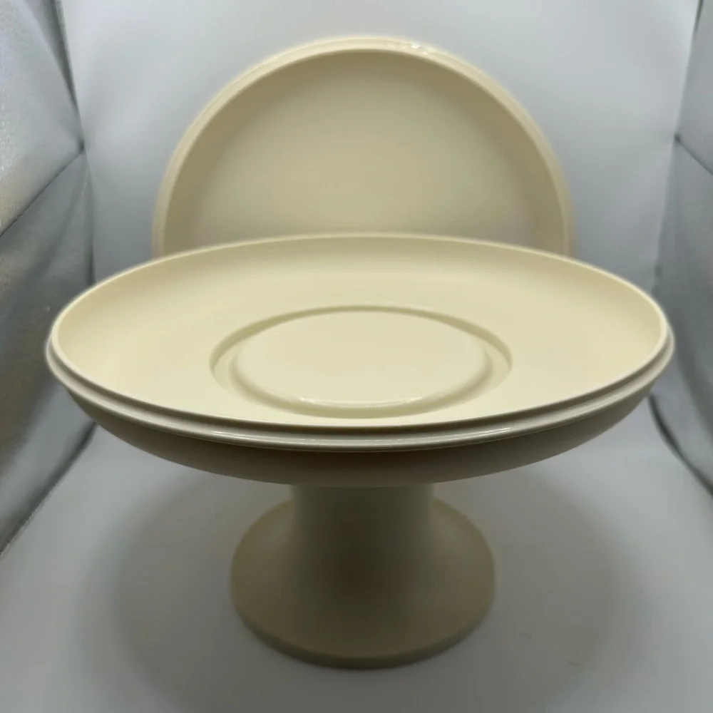 Tupperware Serve It All Pedestal, 1531-3 1532-4 1533-3, Cake Stand, Chip Dip